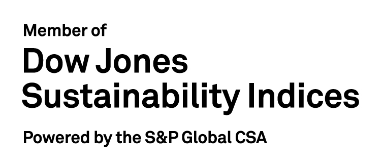 Constituent of the Dow Jones Sustainability World Index / Asia Pacific Index
