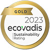 EcoVadis Gold Rating for Sustainability